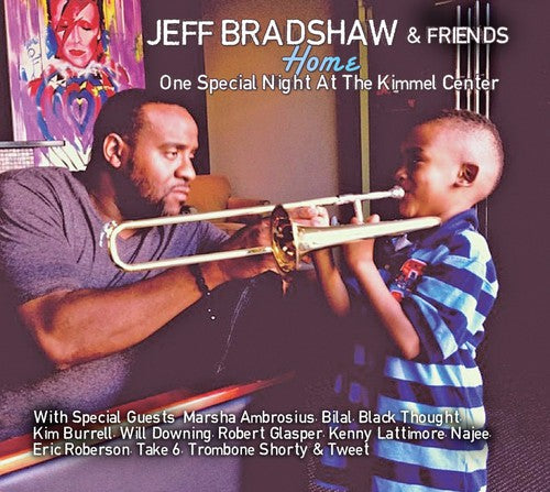 the album cover for Jeff Bradshaw - One Special Night at the Kimmel Center