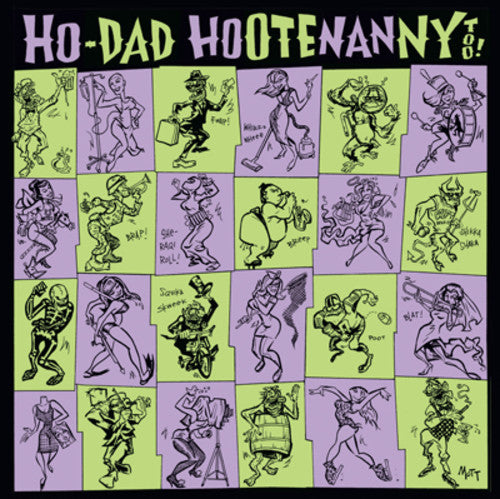 the album cover for Ho-Dad Hootenanny 2 / Various - Ho-Dad Hootenanny 2
