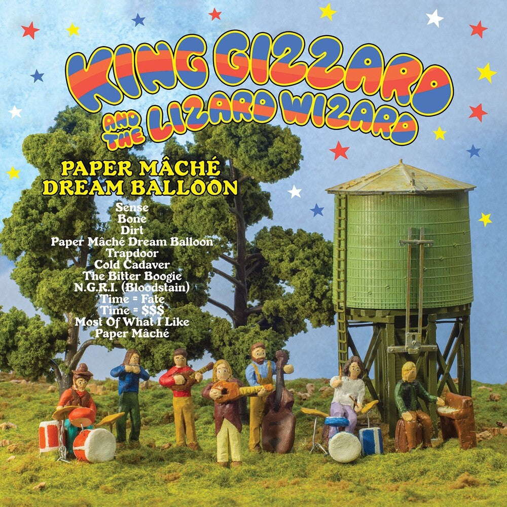 the album cover for King Gizzard & The Lizard Wizard - Paper Mache Dream Balloon [Vinyl]