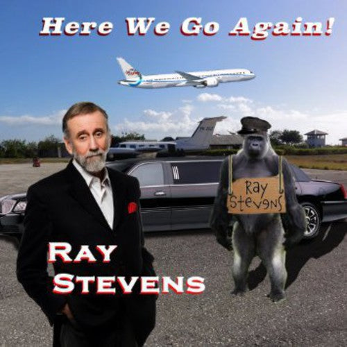 the album cover for Ray Stevens - Here We Go Again