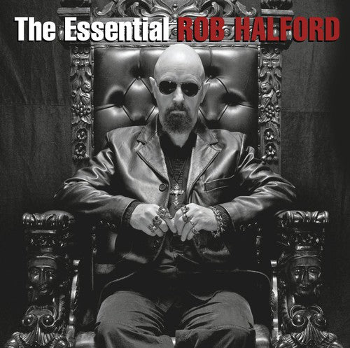 the album cover for Rob Halford - Essential Rob Halford