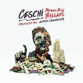 the album cover for Ceschi - Broken Bone Ballads