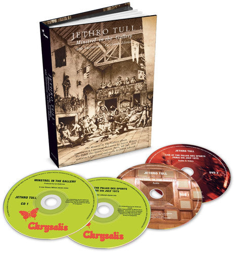 the album cover for Jethro Tull - Minstrel In The Gallery: 40th Anniversary La Grande Édition [2CD/2DVD]