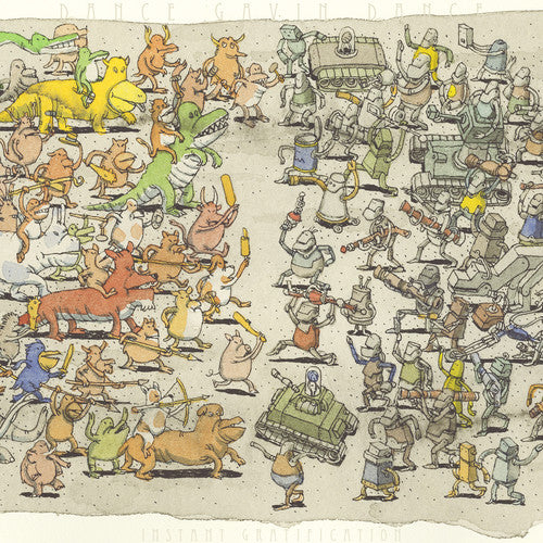 the album cover for Dance Gavin Dance - Instant Gratification