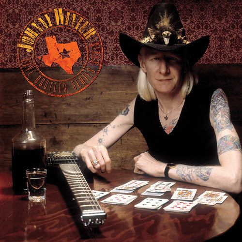 the album cover for Johnny Winter - Live Bootleg Series Volume 3 [Limited Edition Blue Vinyl]