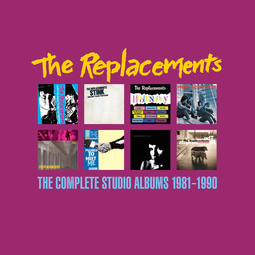 the album cover for The Replacements - The Complete Studio Albums 1981-1990 [Box Set]