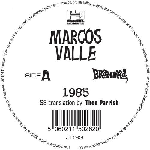 the album cover for Marcos Vale - 1985 / Prefixo Remixes