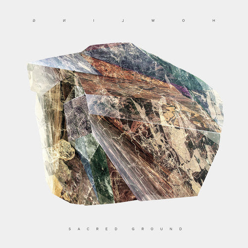 the album cover for Howling - Sacred Ground
