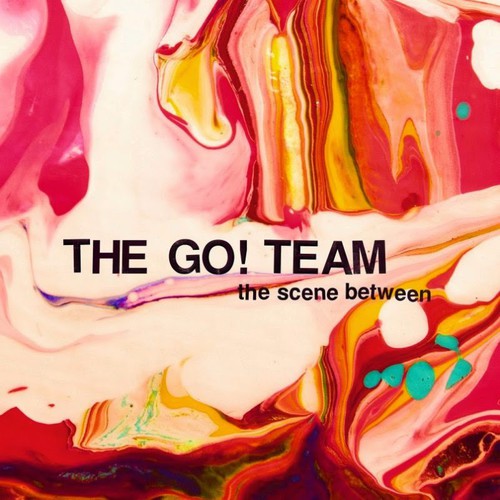the album cover for The Go! Team - The Scene Between [Pink Vinyl]