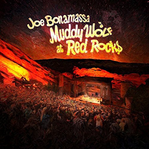 the album cover for Joe Bonamassa - Muddy Wolf At Red Rocks [Import Vinyl]