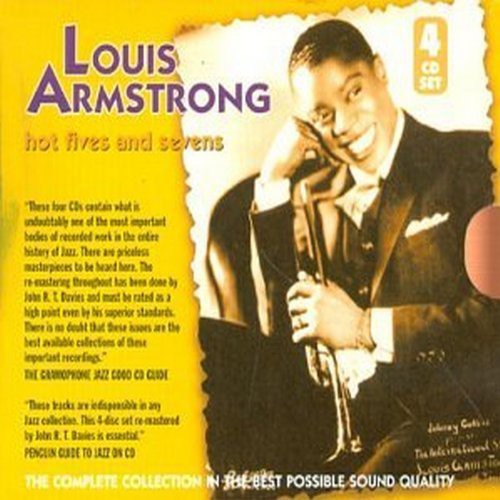 the album cover for Louis Armstrong - Hot Fives and Sevens