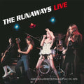 the album cover for The Runaways - Live: Agora Ballroom - Cleveland July 19,1976