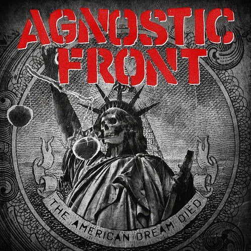 the album cover for Agnostic Front - American Dream Died