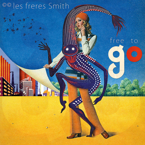 the album cover for Les Freres Smith - Free to Go