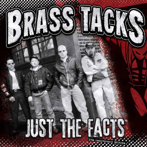 the album cover for Brass Tacks - Just the Facts 15th Anniversary Edition