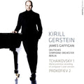 the album cover for Tchaikovsky / Gerstein / Deutsches Symphonie-Orch - Piano Concertos