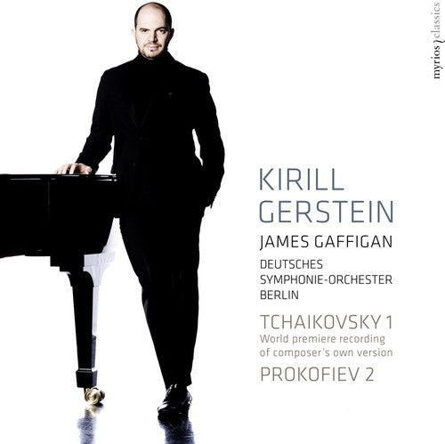 the album cover for Tchaikovsky / Gerstein / Deutsches Symphonie-Orch - Piano Concertos
