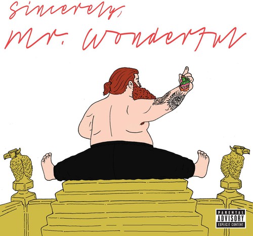 the album cover for Action Bronson - Mr Wonderful