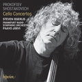 the album cover for S Prokofiev / Shostakovich,D / Jarvi,Paavo - Cello Concerto