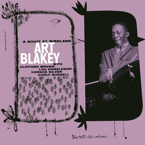 the album cover for Art Blakey - A Night At Birdland, Vol 1 [Vinyl]