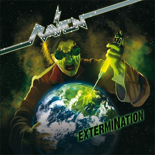 the album cover for Raven - Extermination [Extra Tracks]