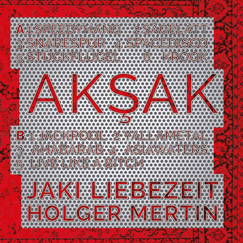 the album cover for Liebezeit Mertin - Aksak