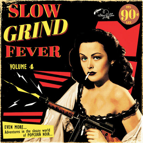 the album cover for Slow Grind Fever Volume 4 / Var - Slow Grind Fever Volume 4