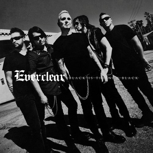 the album cover for Everclear - Black Is the New Black