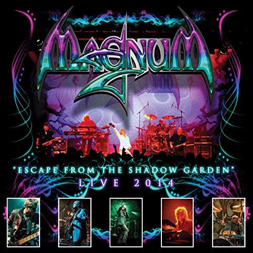the album cover for Magnum - Escape from the Shadow Garden-Live 2014