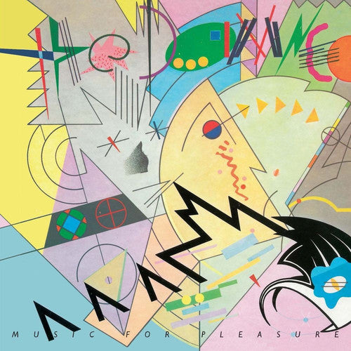 the album cover for The Damned - Music for Pleasure