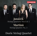the album cover for Janacek / Martinu / Doric String Quartet - String Quartets