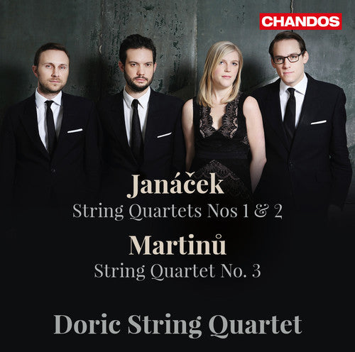 the album cover for Janacek / Martinu / Doric String Quartet - String Quartets