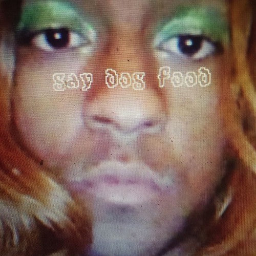the album cover for Mykki Blanco - Mykki Blanco Presents Gay Dog Food (Purp) [Colored Vinyl]