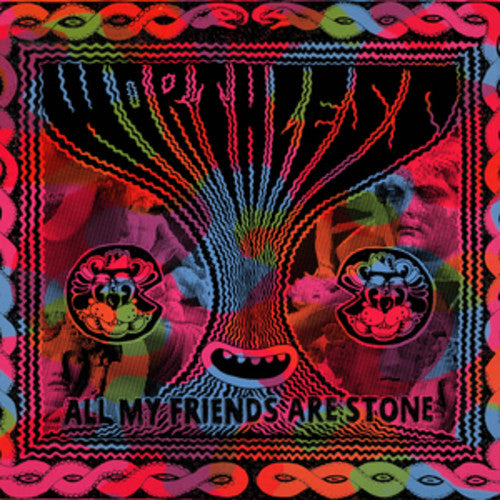 the album cover for Worthless - All My Friends Are Stone