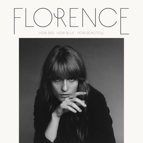 the album cover for Florence + The Machine  - How Big How Blue How Beautiful