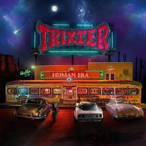 the album cover for Trixter - Human Era