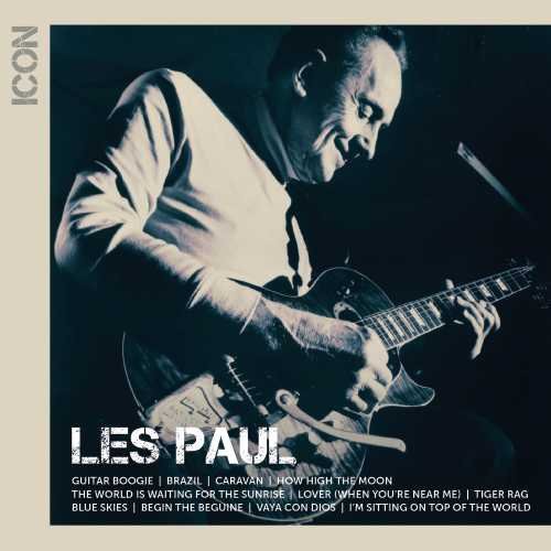 the album cover for Les Paul - Icon