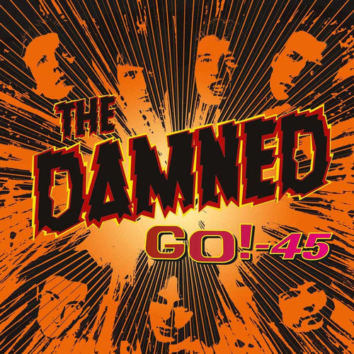the album cover for The Damned - Go-45