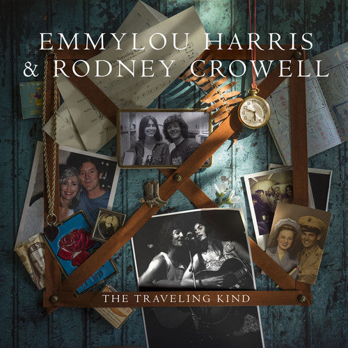 the album cover for Rodney Crowell - Traveling Kind