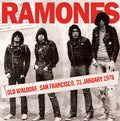 the album cover for Ramones - Old Waldorf San Francisco 31 January 1978