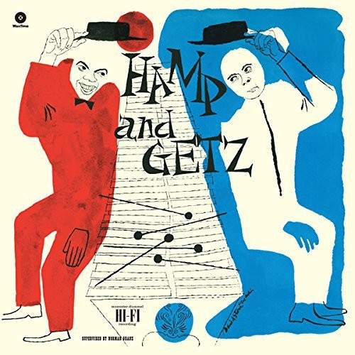 the album cover for Stan Getz / Hampton,Lionel - Hamp & Getz (Spa)