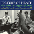 the album cover for Chet Baker, Art Pepper & Phil Urso - Picture Of Heath (Spa)