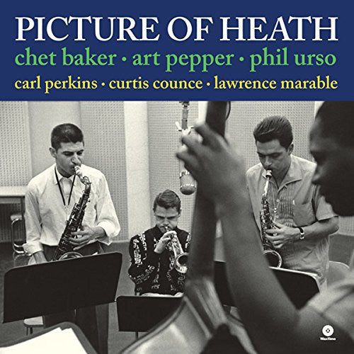the album cover for Chet Baker, Art Pepper & Phil Urso - Picture Of Heath (Spa)