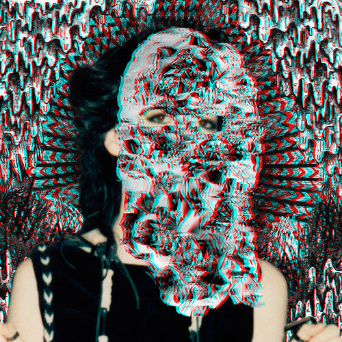 the album cover for Icky Blossoms - Mask [Import White Vinyl]