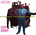 the album cover for Louis Jordan - Somebody Up There Digs Me