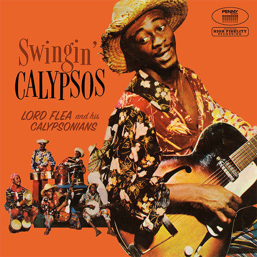 the album cover for Lord Flea & His Calypsonians - Swingin' Calypsos