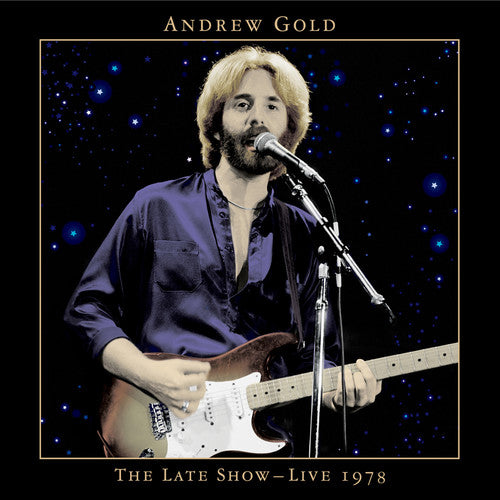 the album cover for Andrew Gold - The Late Show: Live 1978
