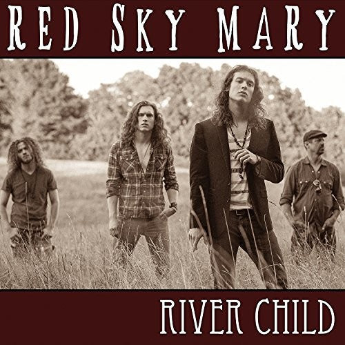 the album cover for Red Sky Mary - River Child