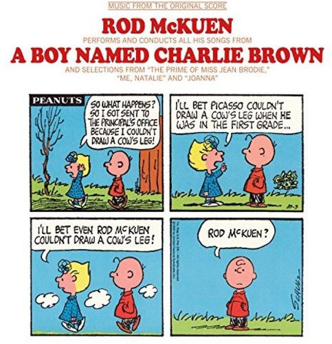the album cover for Boy Named Charlie Brown / OST - A Boy Named Charlie Brown (Original Soundtrack)