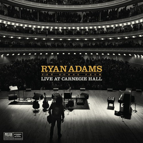 the album cover for Ryan Adams - Ten Songs From Live At Carnegie Hall [Vinyl]